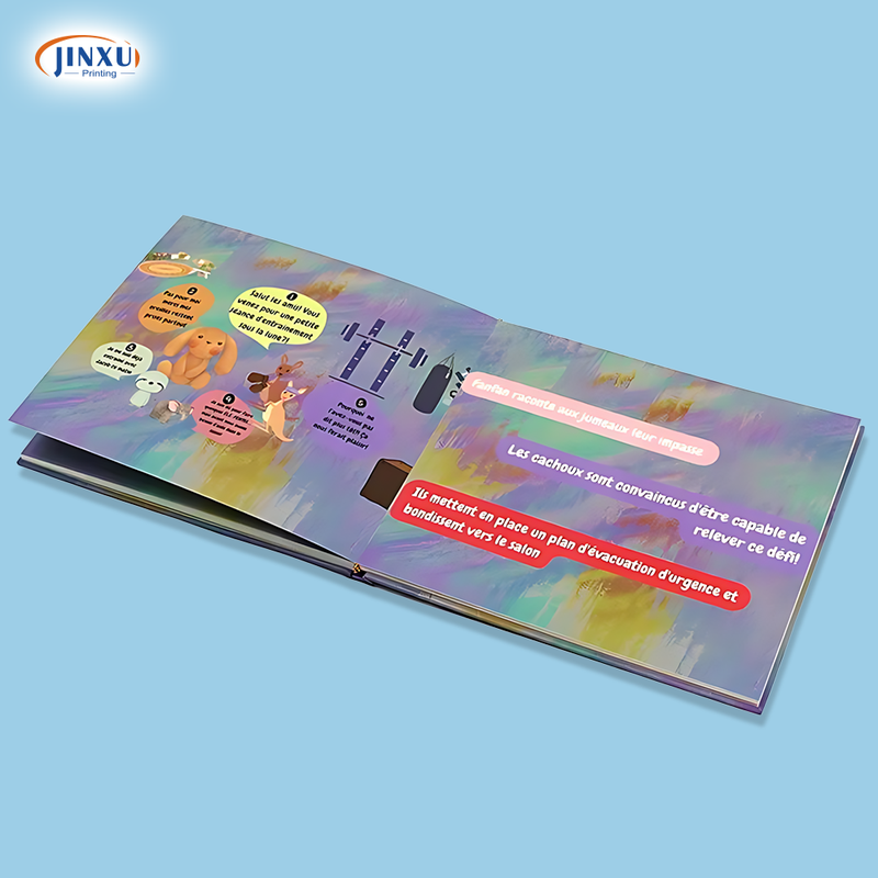 طباعة كتب قصص الأطفال وكتب الصور التوضيحية حسب الطلب