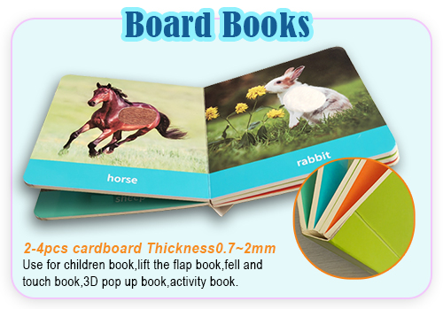 Children's board books printing