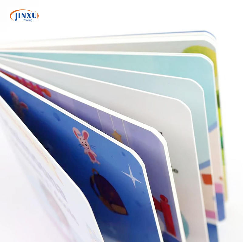 Round-cornered paperboard book printing