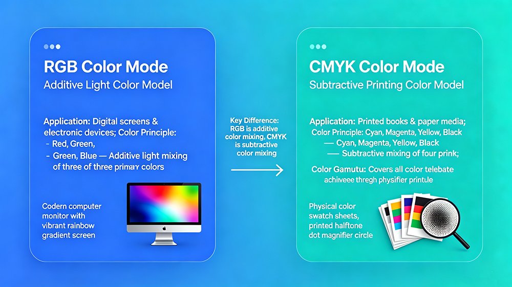 RGB and CMYK Printing